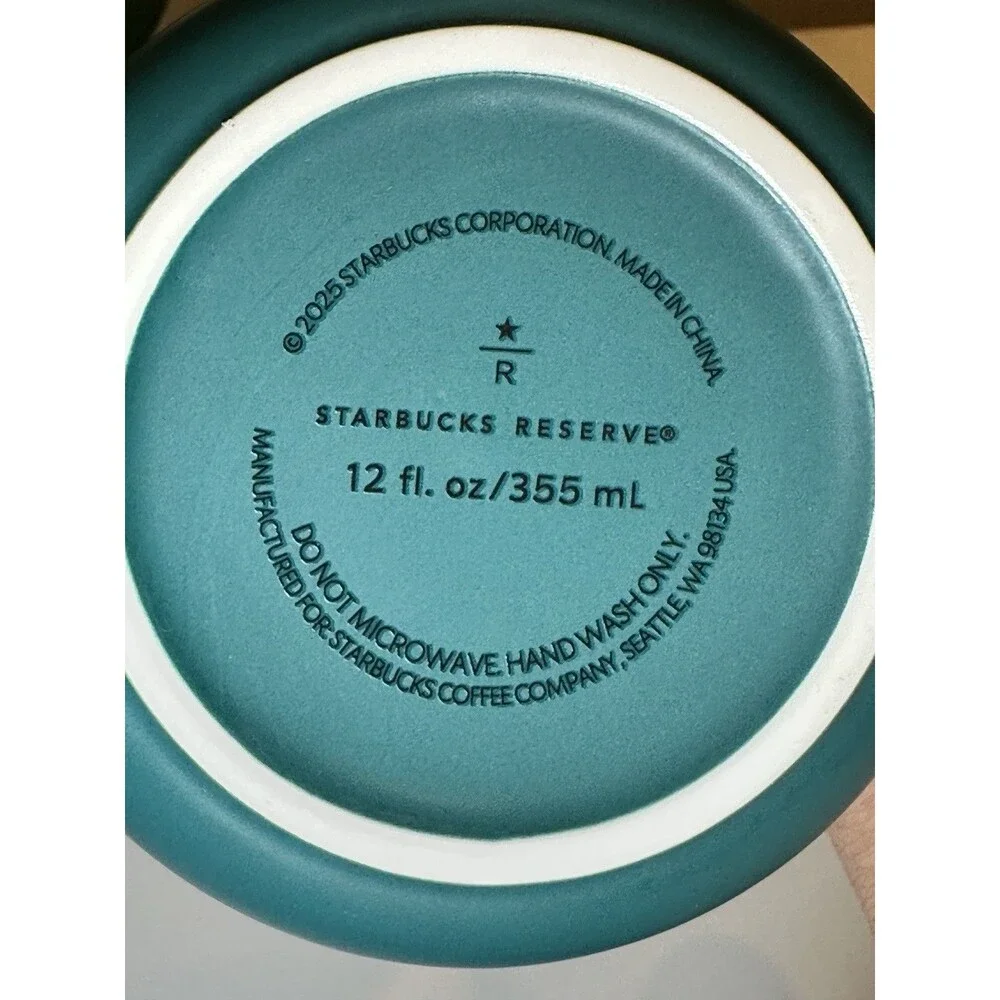 Starbucks Reserve Roastery Coffee Mug Melissa Koby Siren Green Limited Edition - Picture 5 of 5